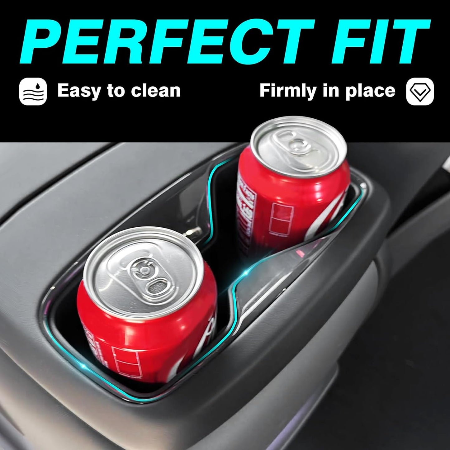 EV9 Center Console Rear Cup Holder from BestEvMod