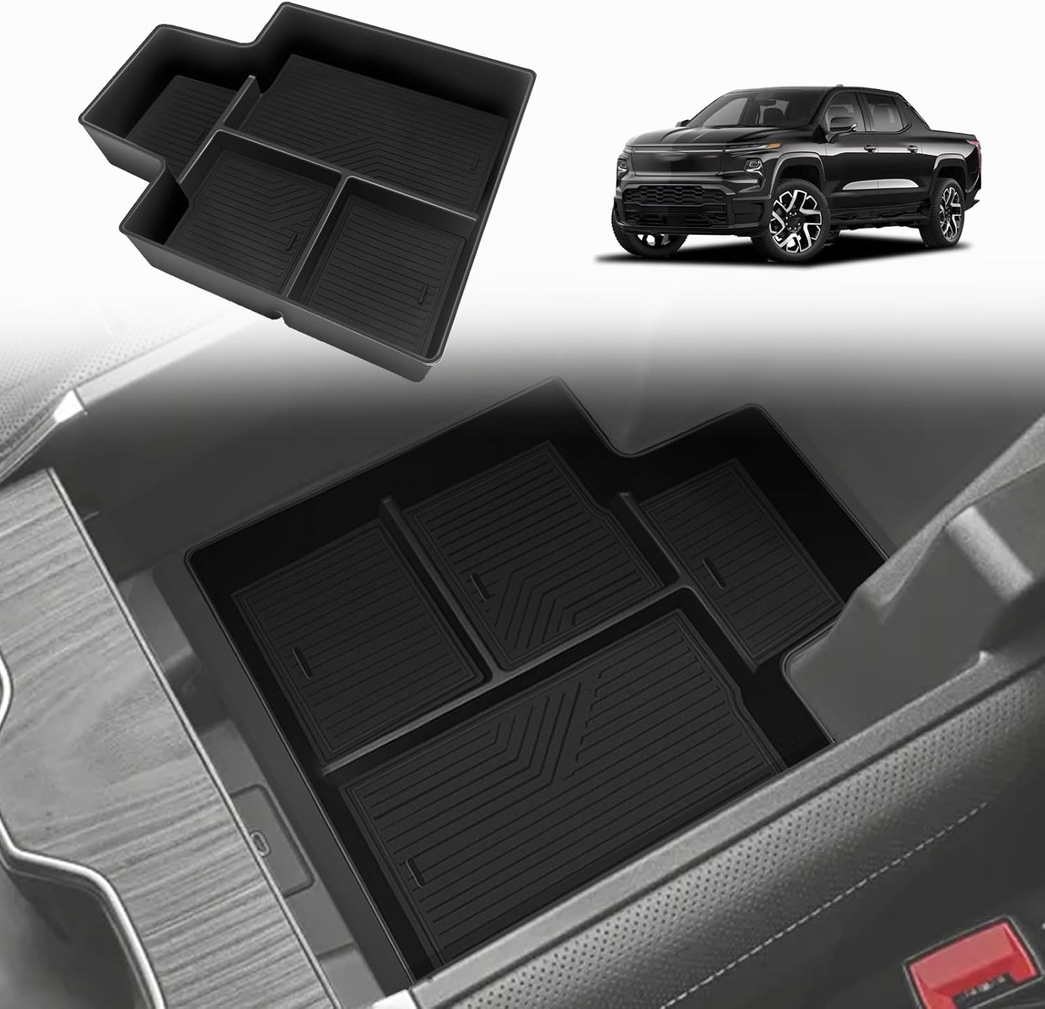 GM Truck Accessories Hidden Storage Box For Chevrolet Silverado EV/GMC ...