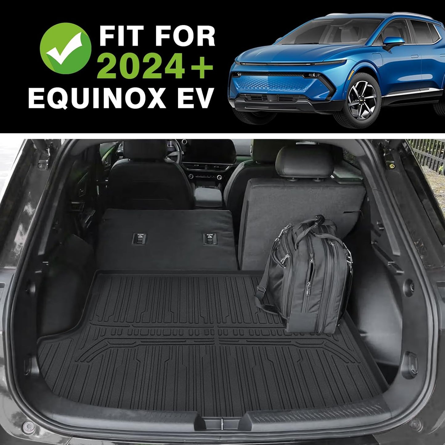 All-Weather Floor Mats&Trunk Mat for Chevrolet Equinox EV 2024+