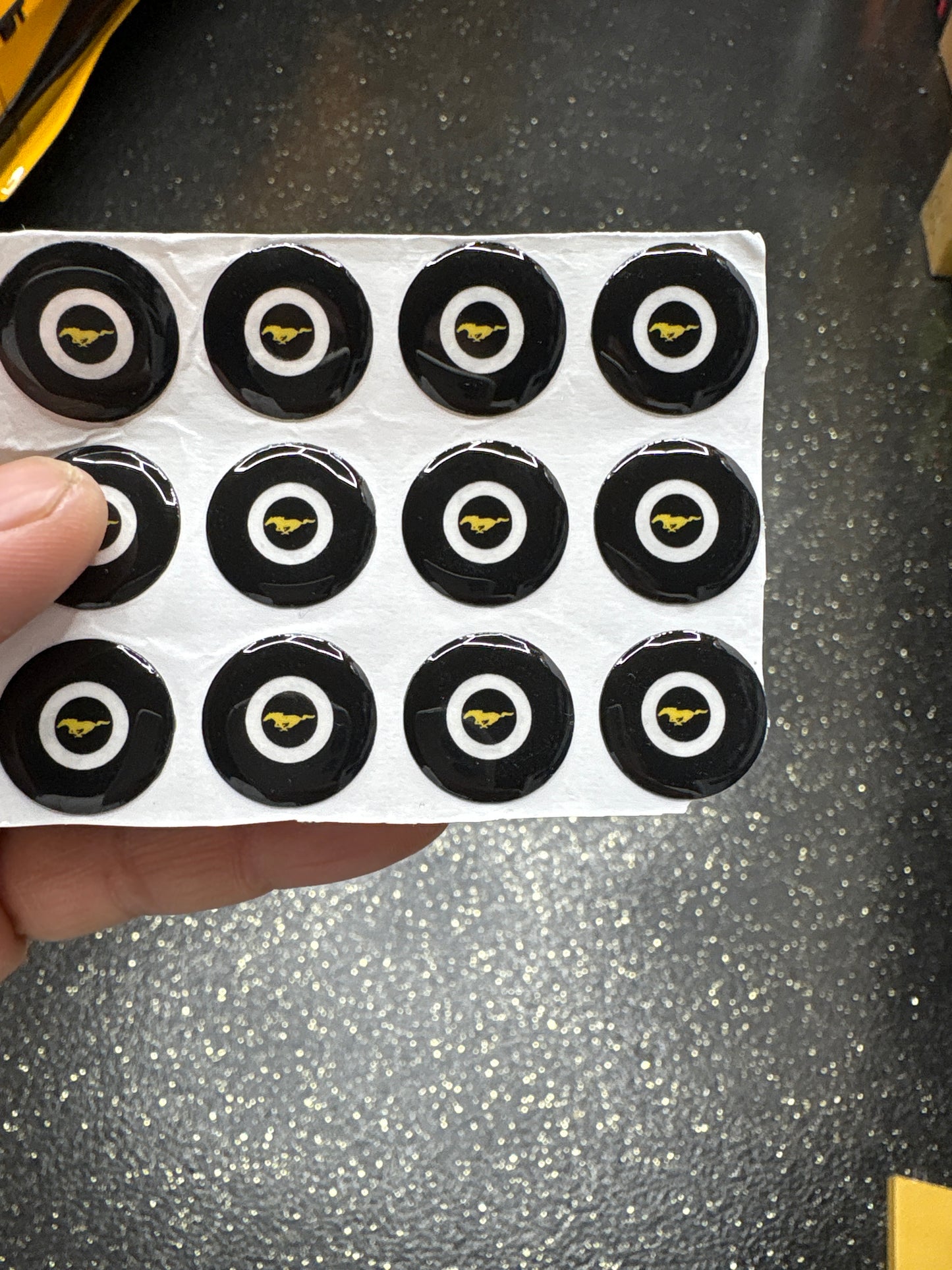 The Ring designed for Mustang Mach E Door