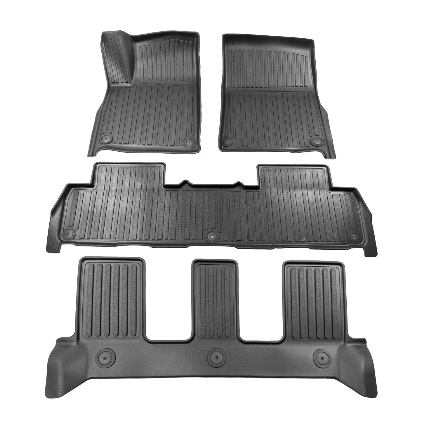 Compatible with Rivian R1S Floor Mats from BestEvMod