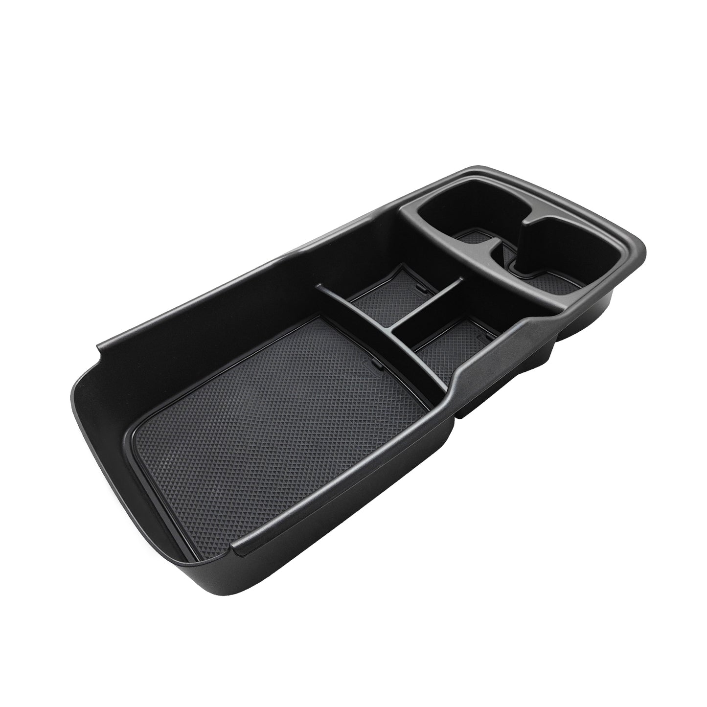 BestEvMod Lower Console Organizer & Armrest Tray Set For Hummer EV (2023-2025) - TPE Storage Box 2-Piece