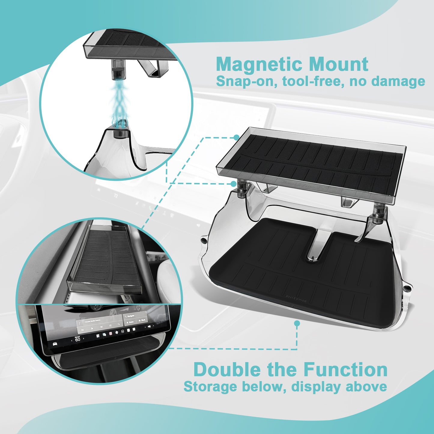 Under Screen Storage for 2026 Tesla Model Y Juniper