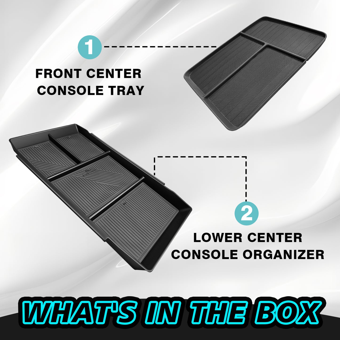 Front + Lower Console Tray for Honda Prologue 2024+