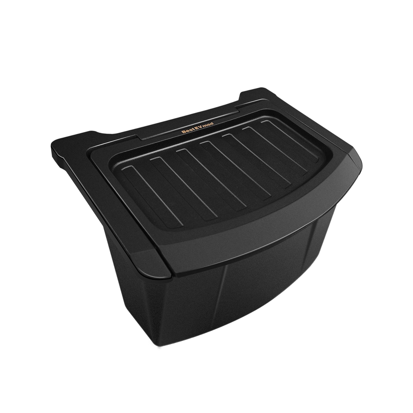 Rear Center Console Organizer Compatible for 2026+ Model Y Juniper Refresh Trash Can with Lid Cover Rear Bin Backseat Storage Box