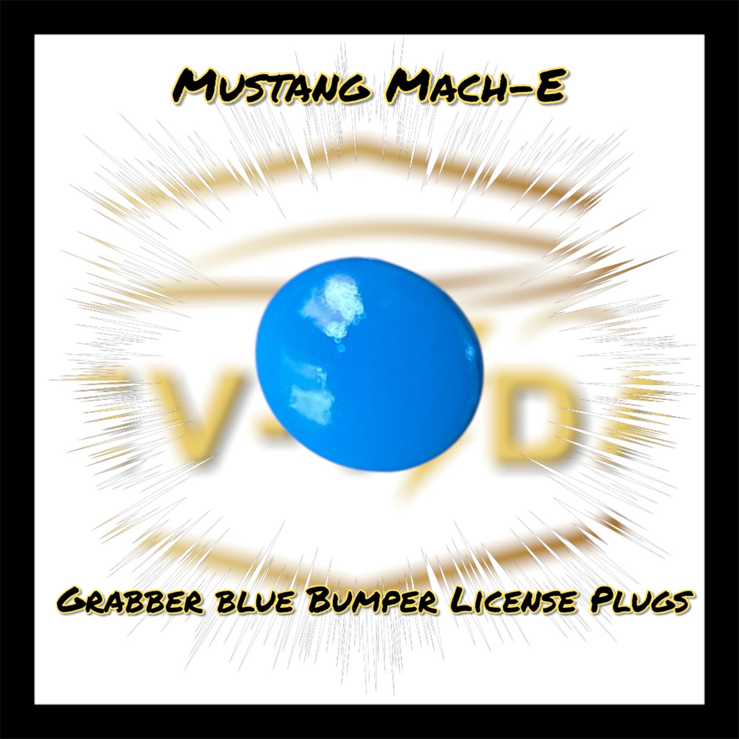 Bumper License Plate Plugs (MME)