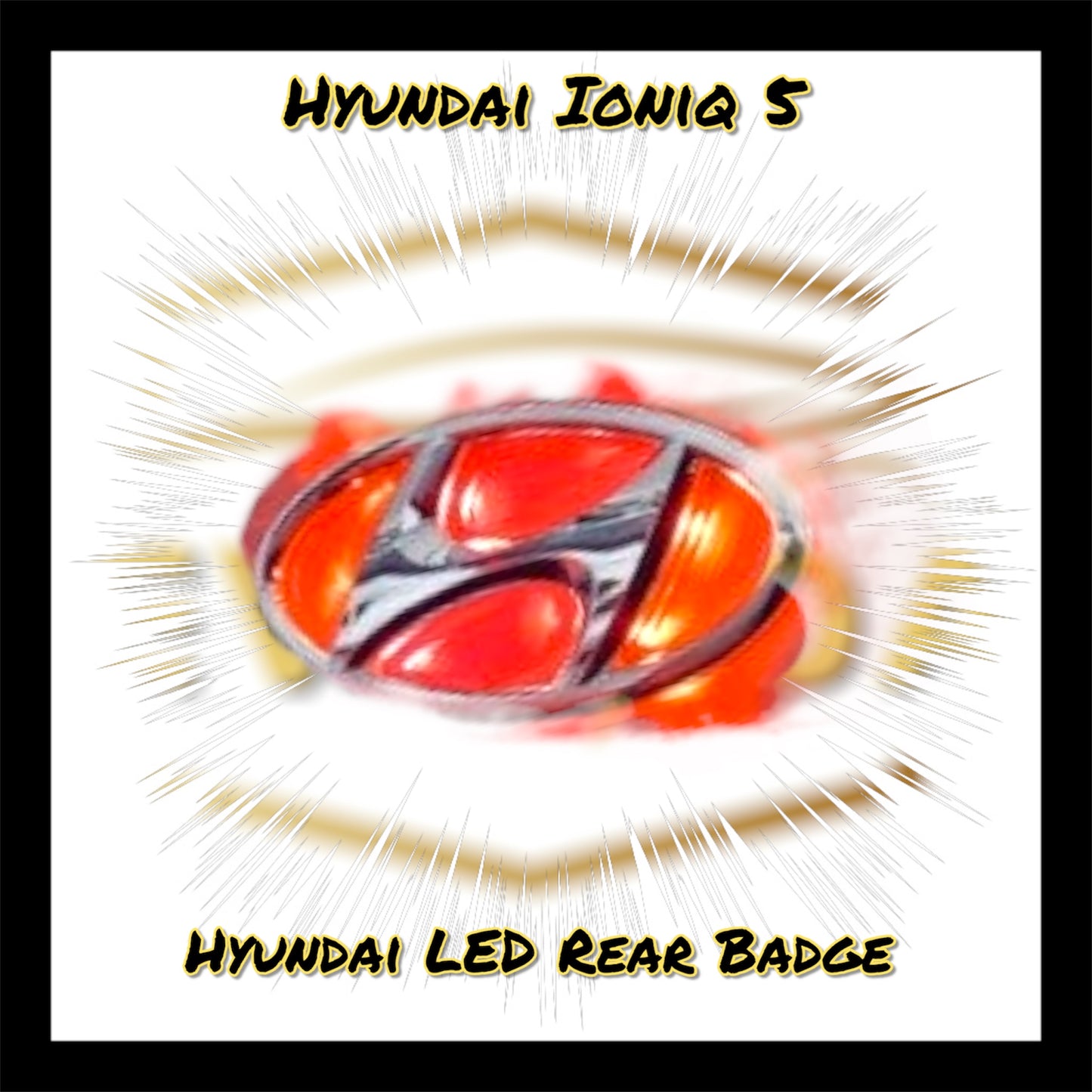 Hyundai Ioniq 5 Rear V1 LED Emblem