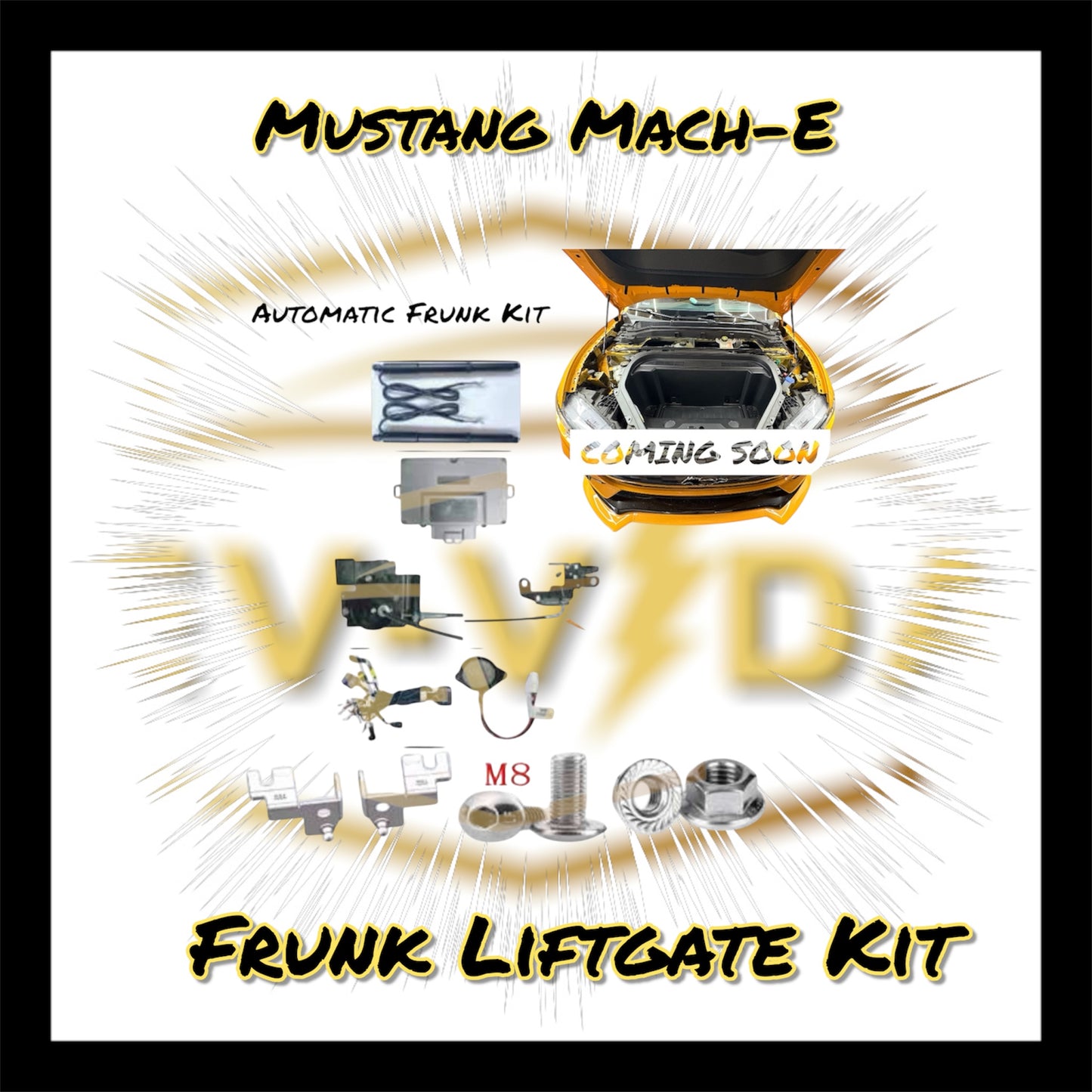 Mustang Mach -E Auto Frunk Kit (2021-2024)