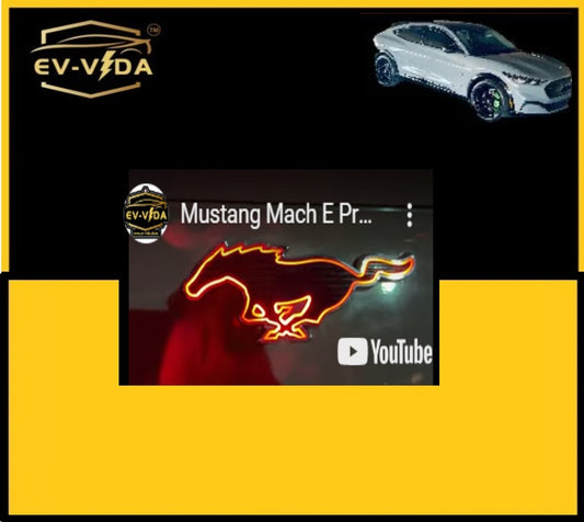 Mustang Mach E Rear Pony Emblem Brake Led V1