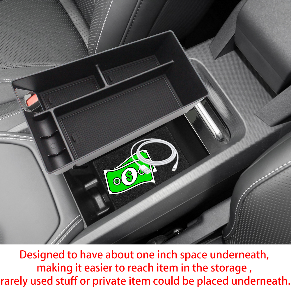 Mach E Armrest Console Organizer with coin organizer from AOSKonology NOT fit 2025