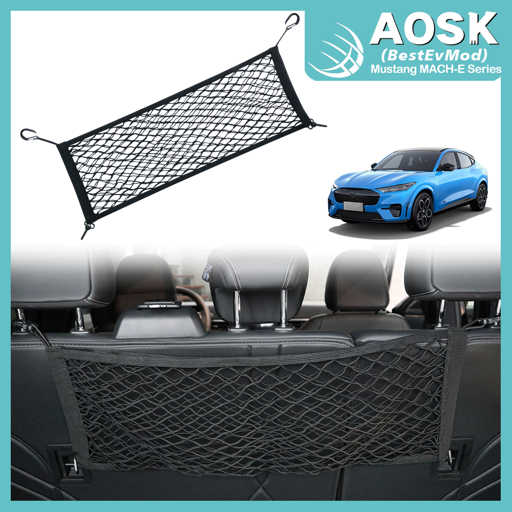 Mach E Accessories Envelope Style Trunk Cargo Net  from AOSK