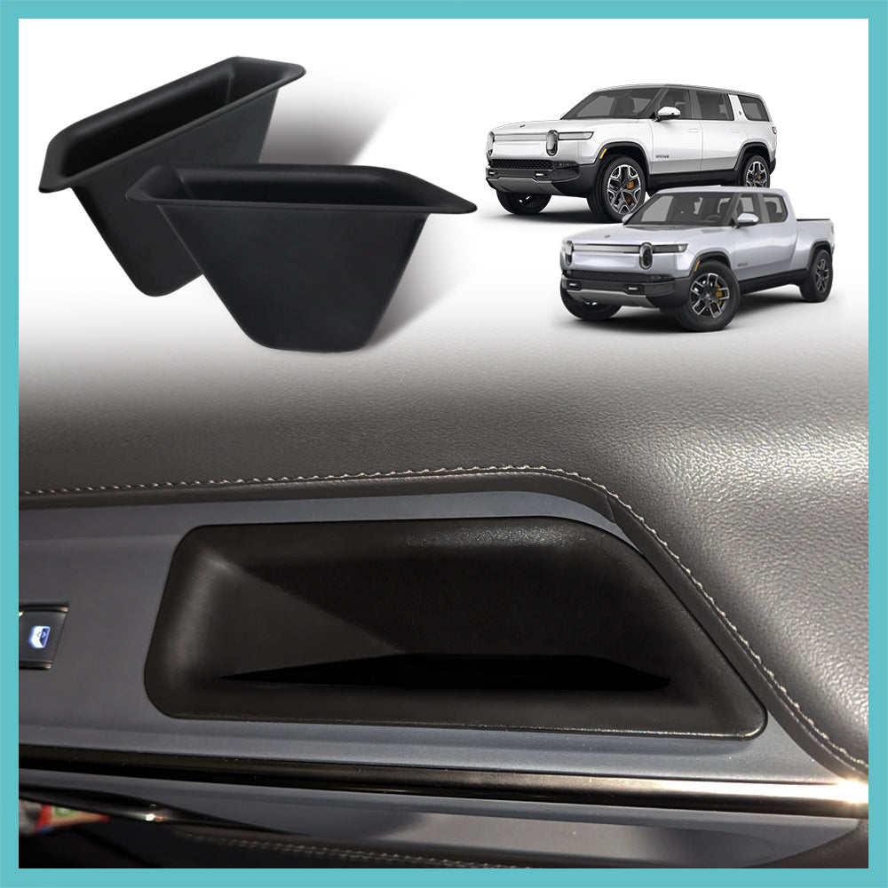 Compatible with Rivian R1T R1S Front Door Side Insert Storage Box from ...