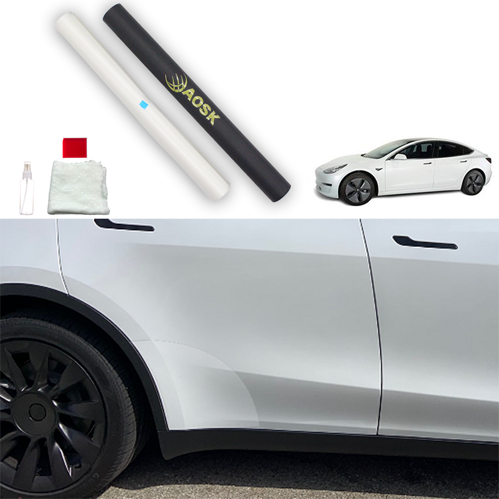 Tesla Model Y Clear Paint Protective Film PPF from AOSK
