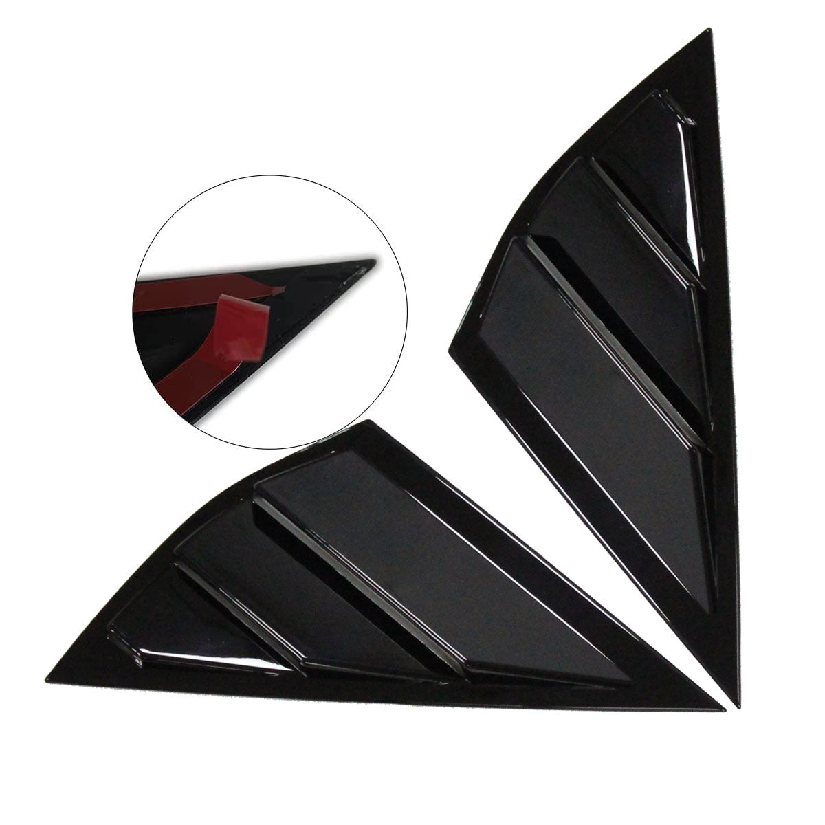 Mach E Window Scoop Louvers Cover from AOSK