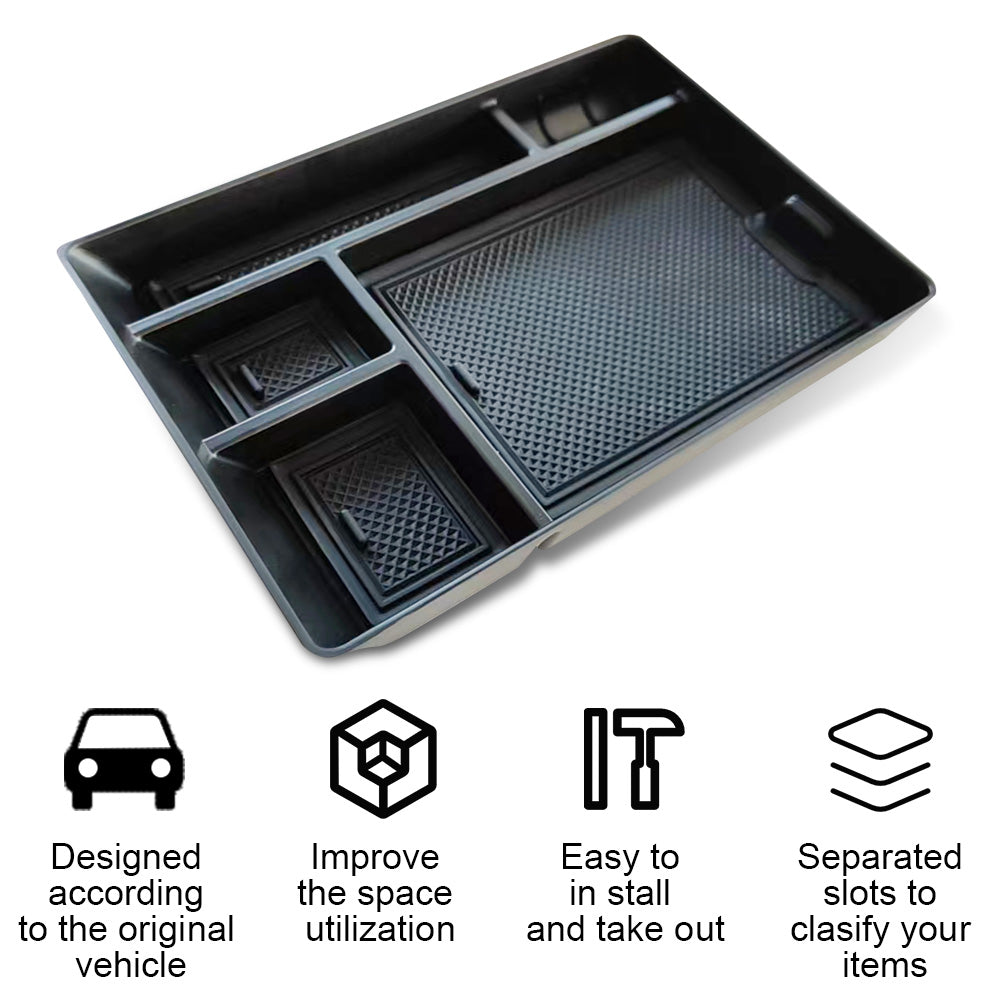 Ioniq5 Armrest Storage Box Organizer Tray Interior from BestEvMod