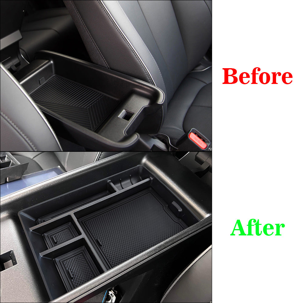 Ioniq5 Armrest Storage Box Organizer Tray Interior from BestEvMod