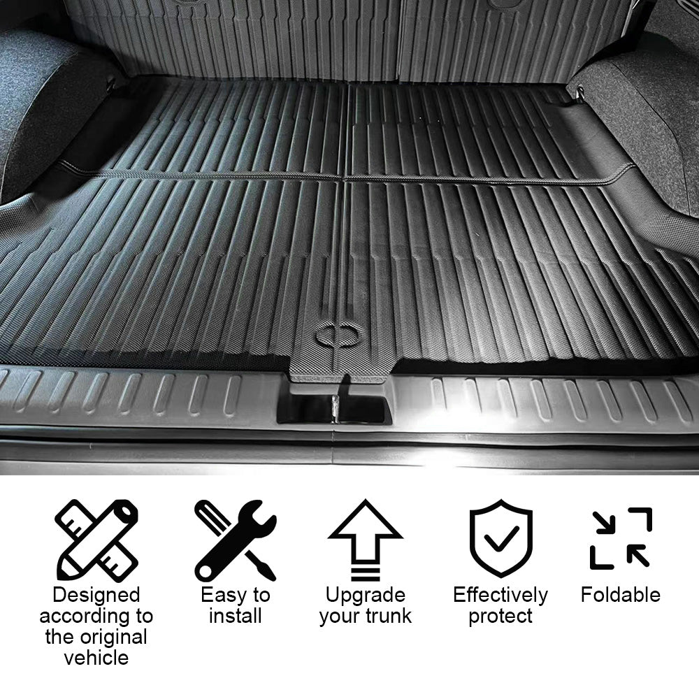 Ioniq5 All Weather Trunk Mat XPE Material from BestEVMod