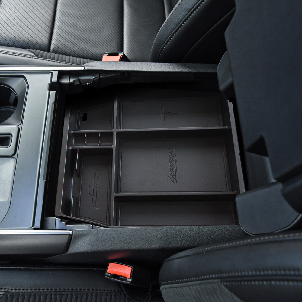 F-150 Lightning Center Console Tray from  BestEvMod