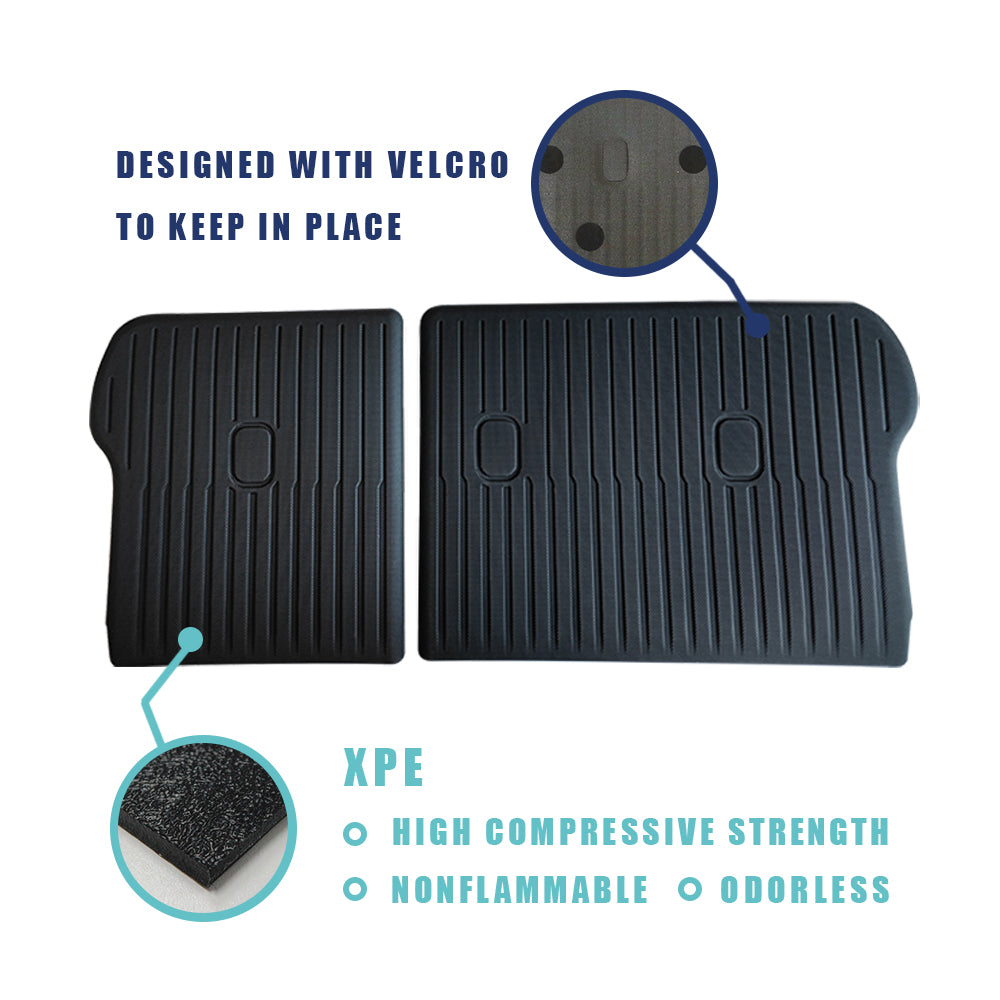 EV6 Second Row Seats Back Cover Mat XPE Material from BestEvMod