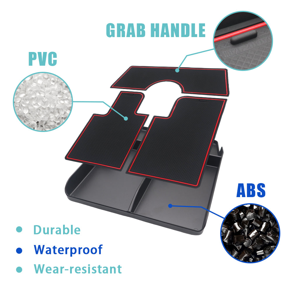 F-150 Lightning Insert Center Console Safe Box Tray Only Fit Installed OEM Safe Box Vault from BestEvMod