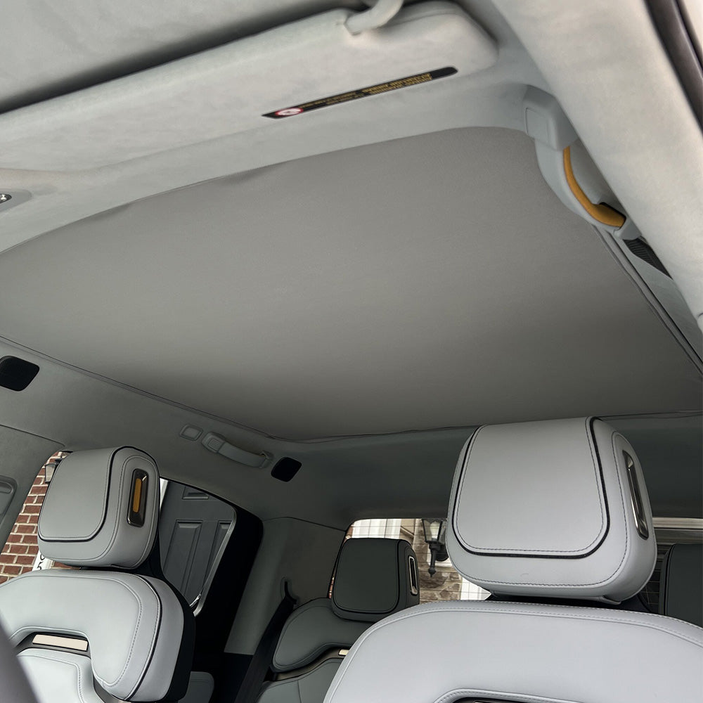 Compatible with Rivian R1T Foldable Roof Sunshade 2 Layer Accessories from BestEvMod