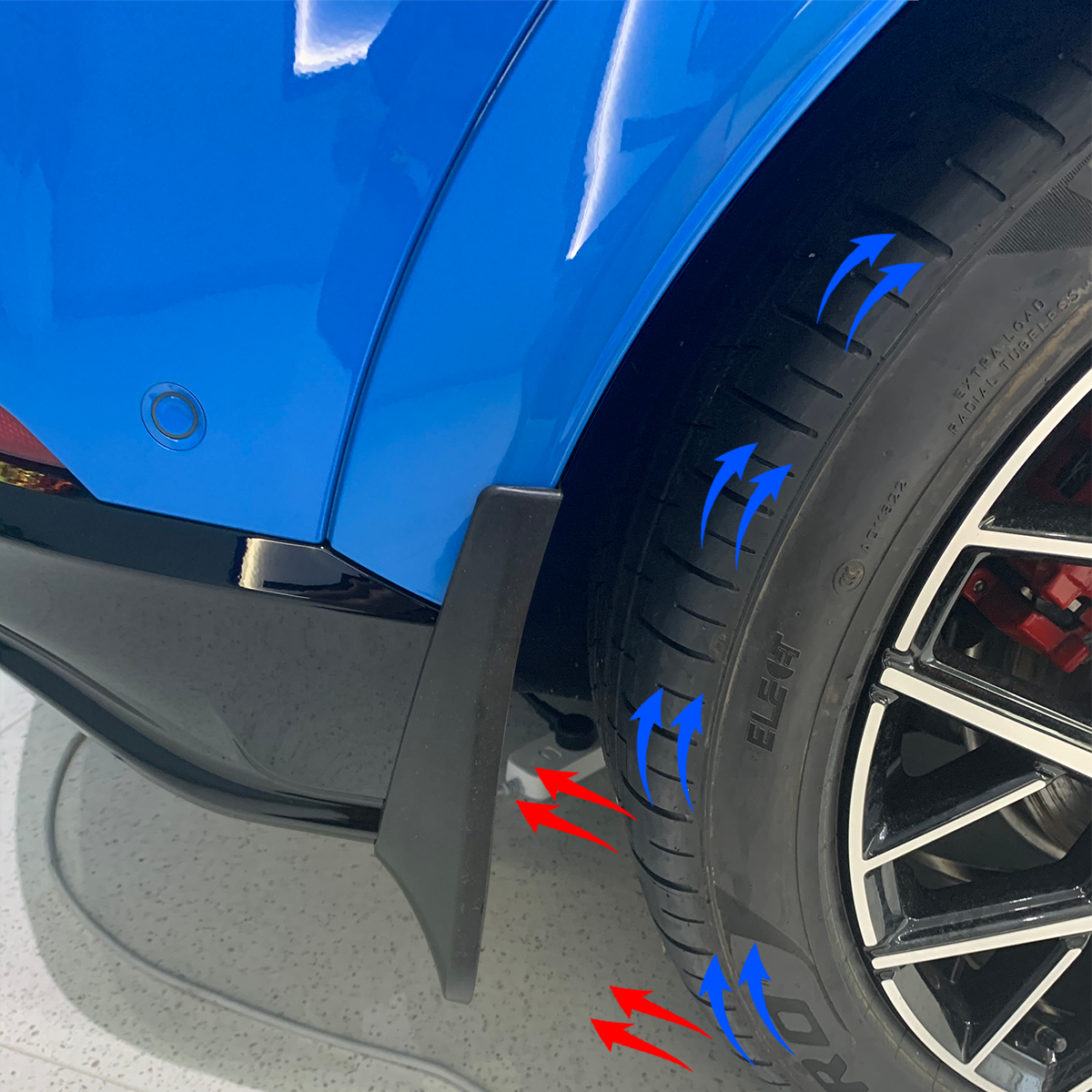 Mach-E Mud Flaps Splash Guards from AOSK