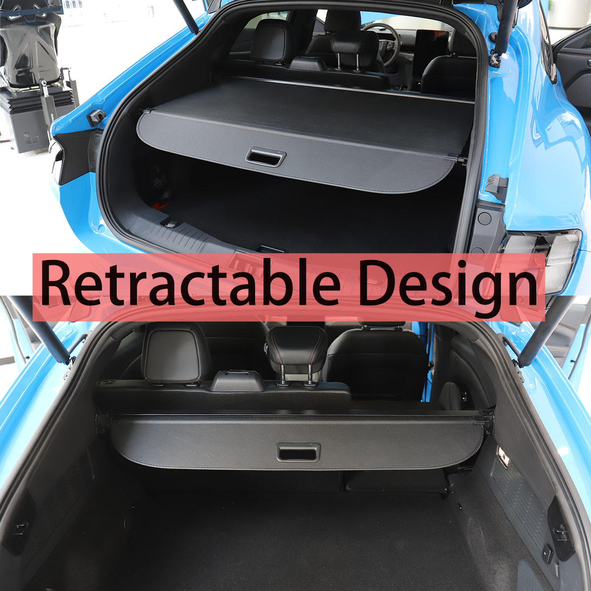 Mach E Retractable Cargo Cover from AOSK