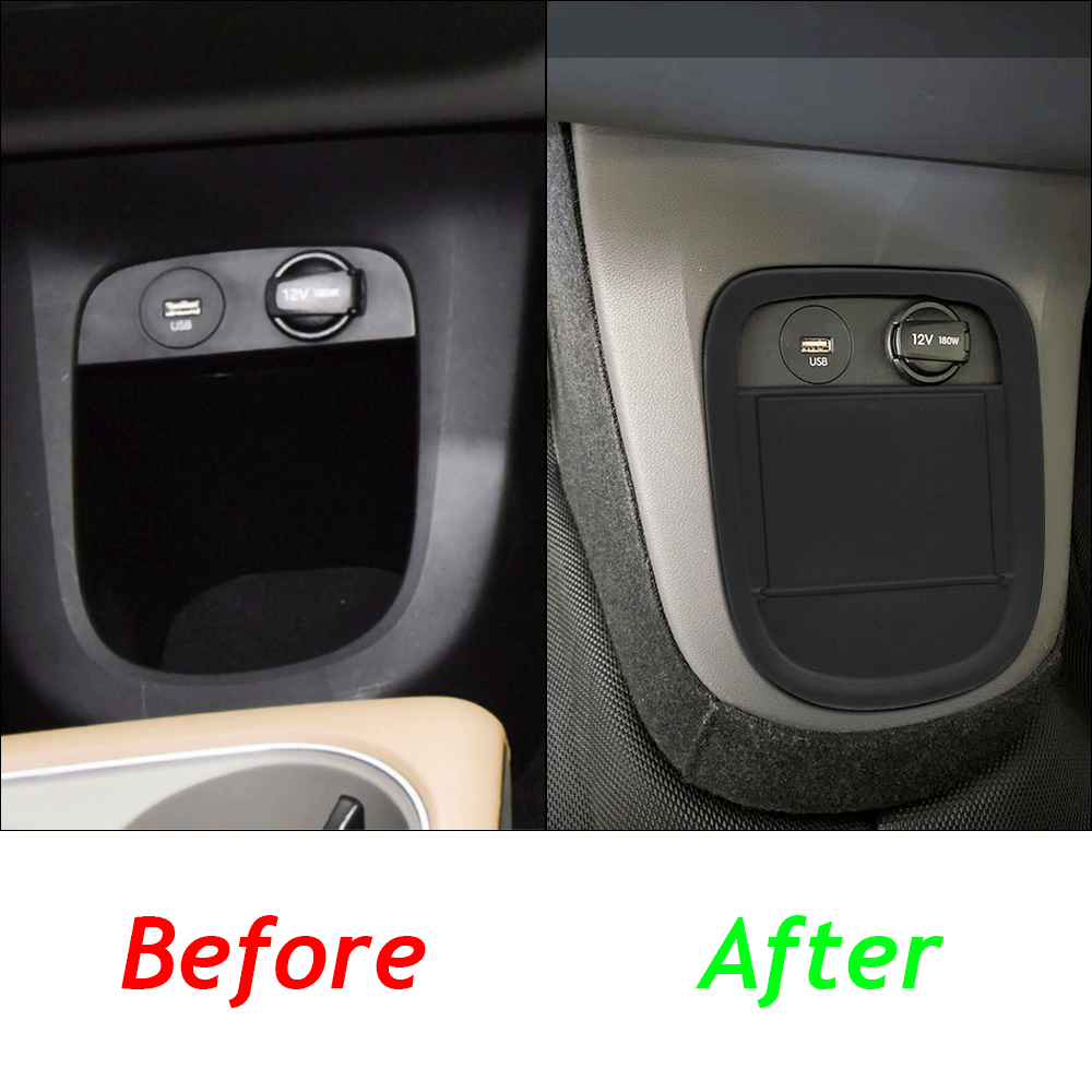 Ioniq5 Center Console Lower Storage Box Panel Cover from BestEvMod