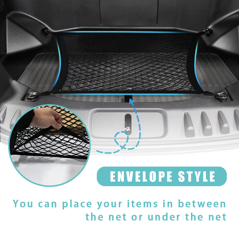 F-150 Lightning Envelope Style Front Trunk Cargo Net from BestEvMod