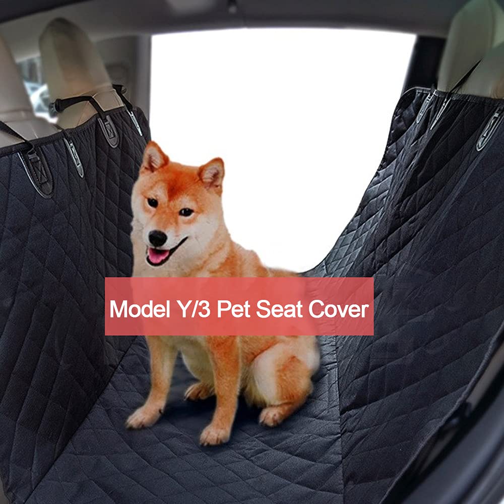 Tesla Model 3 Model Y Rear Seat Pet Cover from AOSK