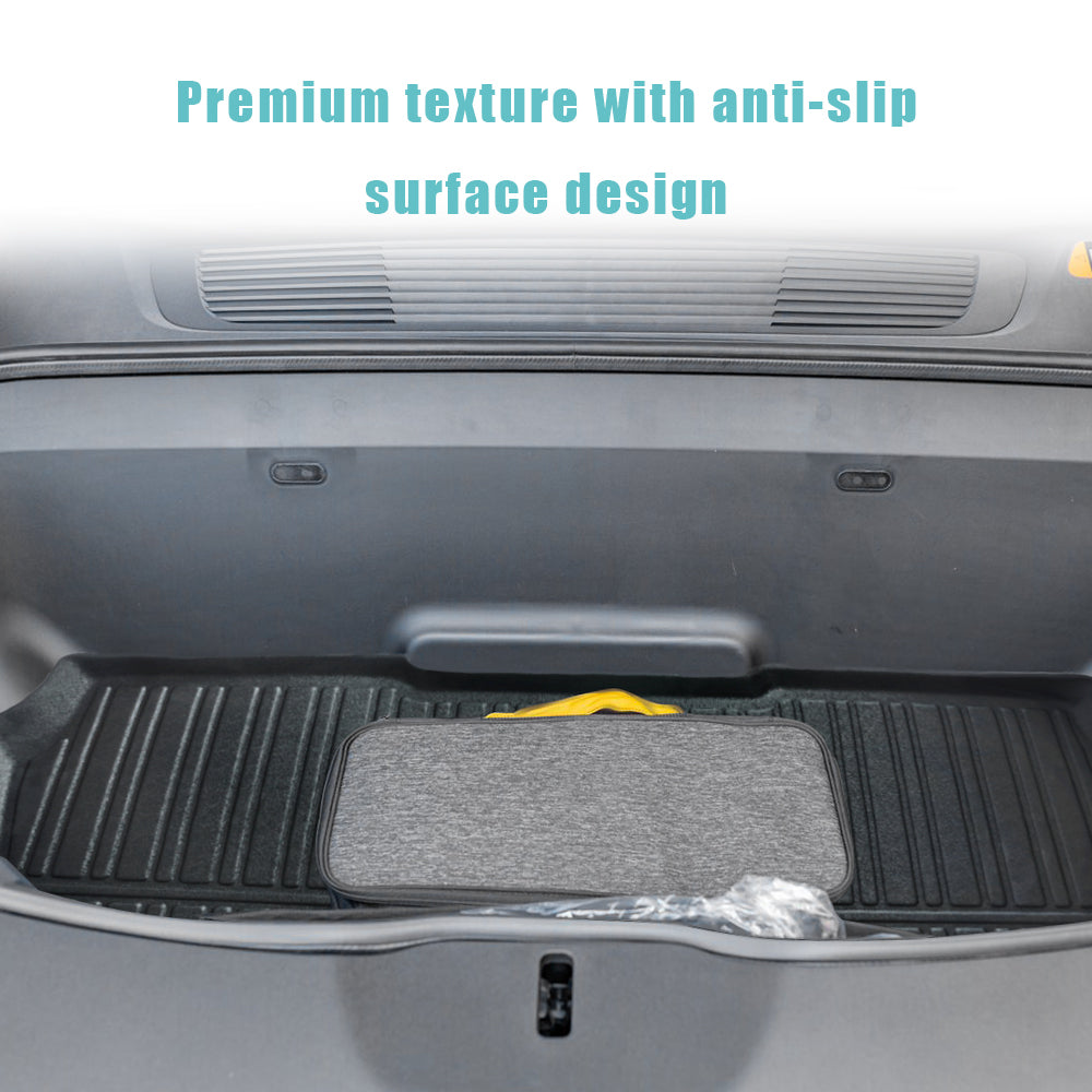 Compatible with Rivian R1T R1S All-Weather Front Trunk Mat TPE Material Rubber from BestEvMod