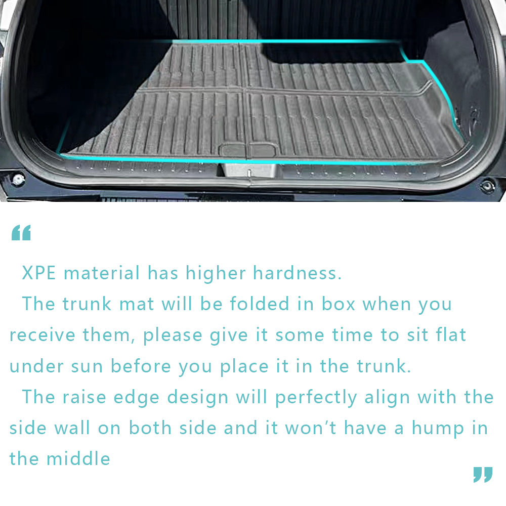 EV6 Cargo Liner Rear Trunk Mat XPE Material from BestEvMod