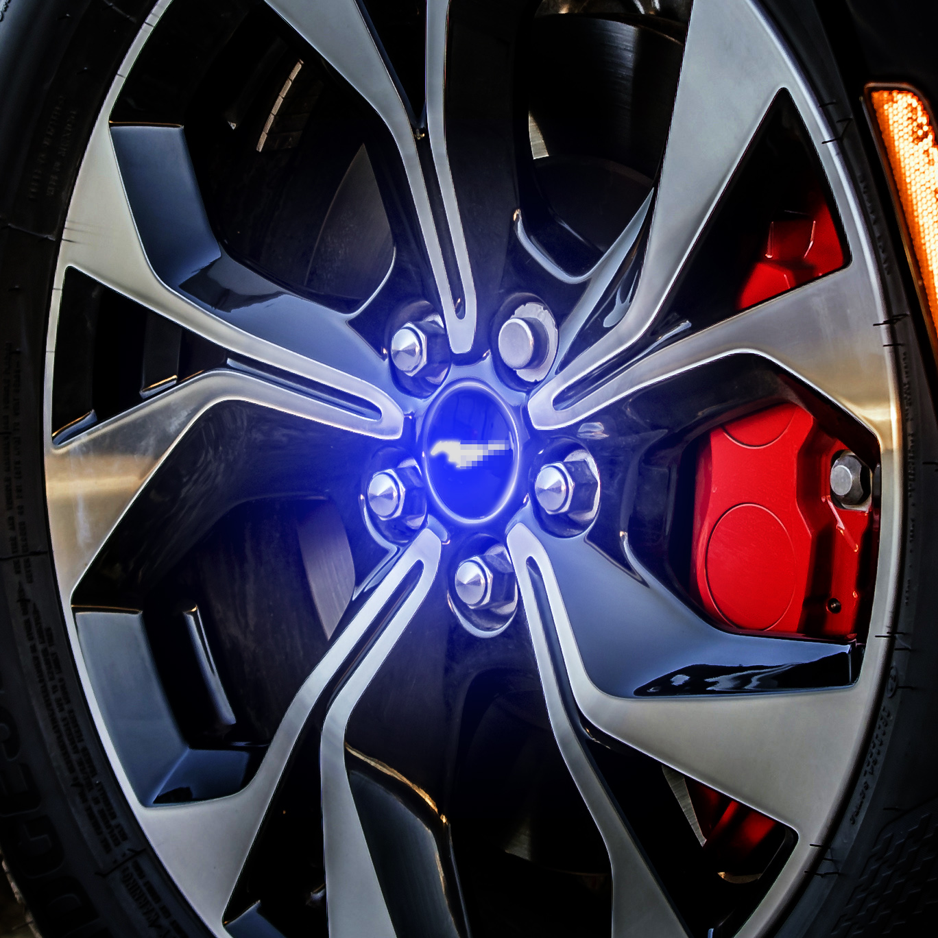 MME Led Wheel Caps - Set of four from BestEvMod