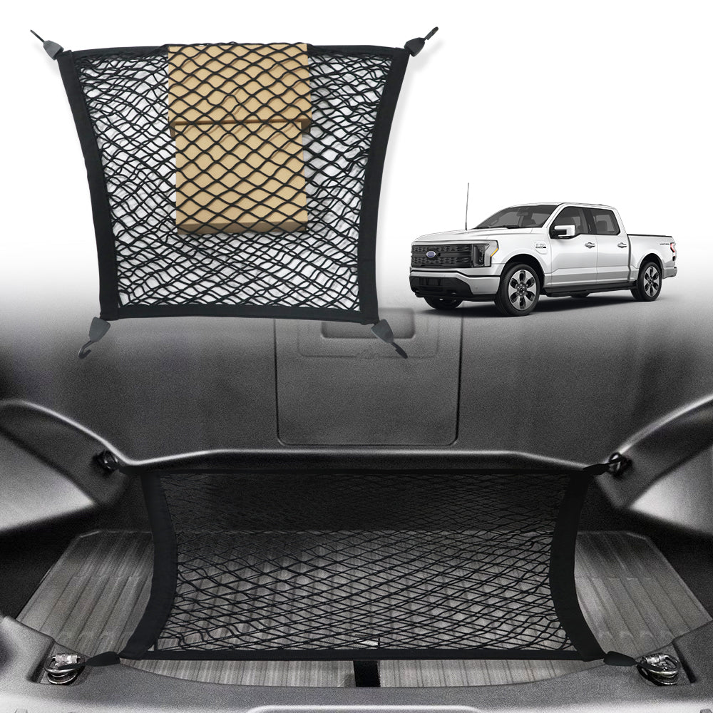 F-150 Lightning Envelope Style Front Trunk Cargo Net from BestEvMod