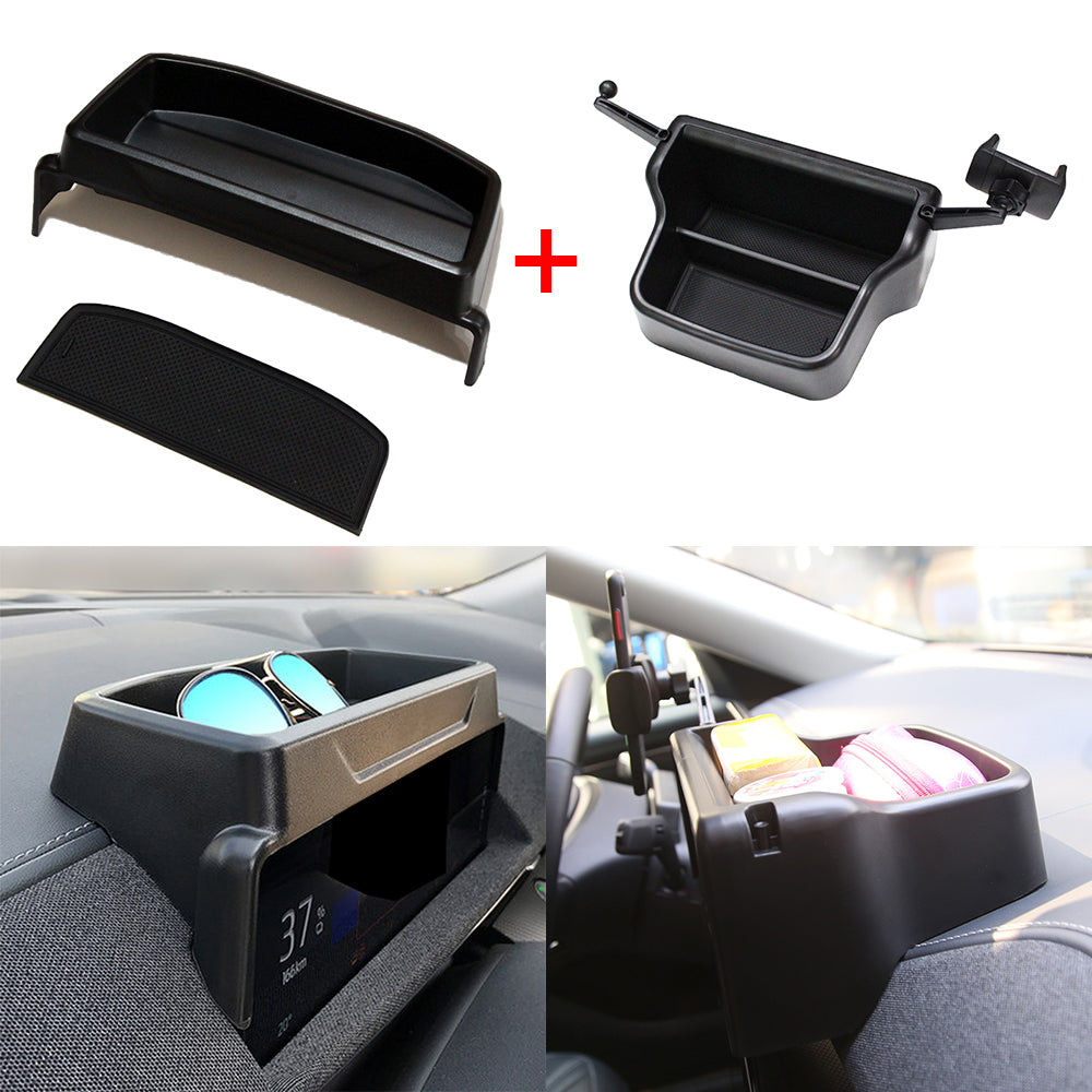 Bundle of MACH-E Center Console Dash Storage Box  + Console Dash Storage Box