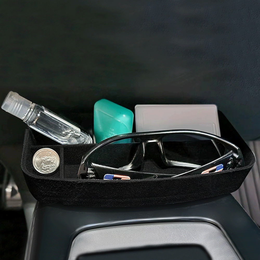 VW ID.4 Center Console Card Slot Tray Flocked Organizer Stored Sunglasses from AOSKonology